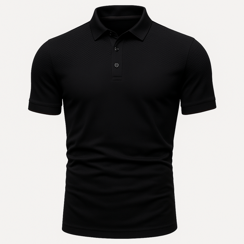 Domoir | Elegant Stretch Polo Shirt