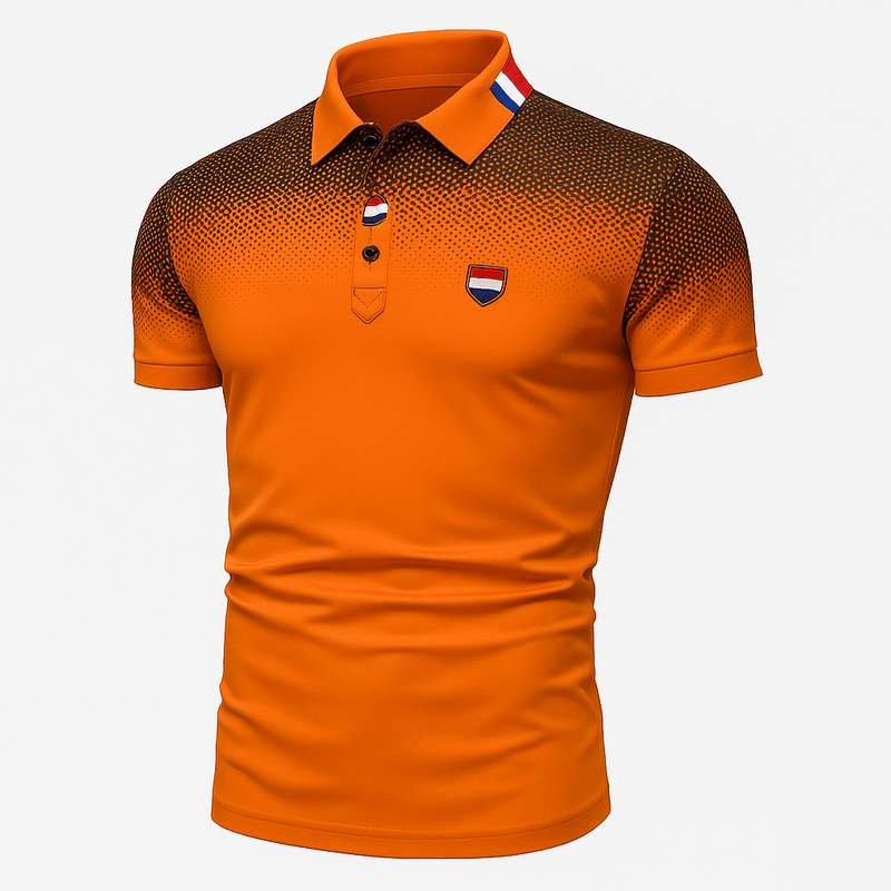 Domoir | Elegant Stretch Polo Shirt