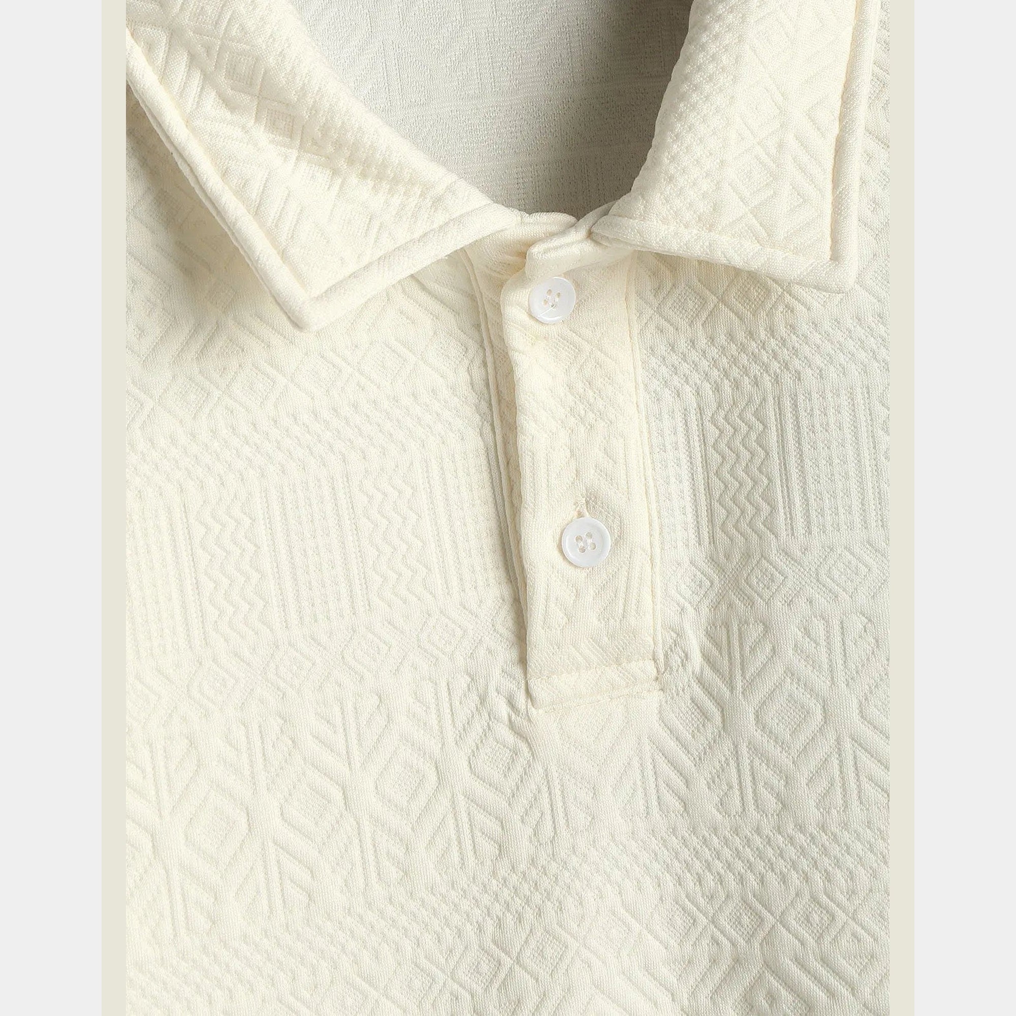 Domoir | Jacquard Polo Shirt