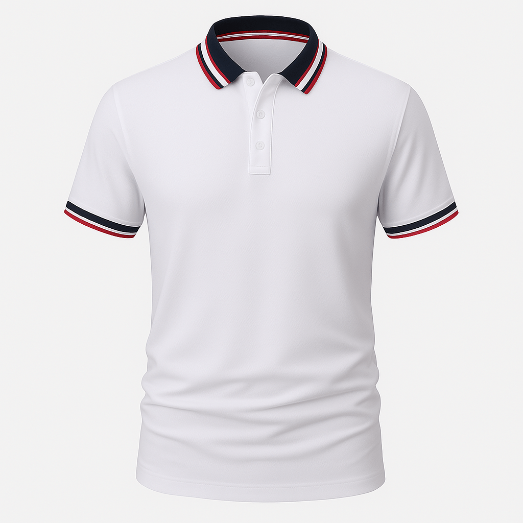 Domoir | Lightweight Cotton Polo Shirt