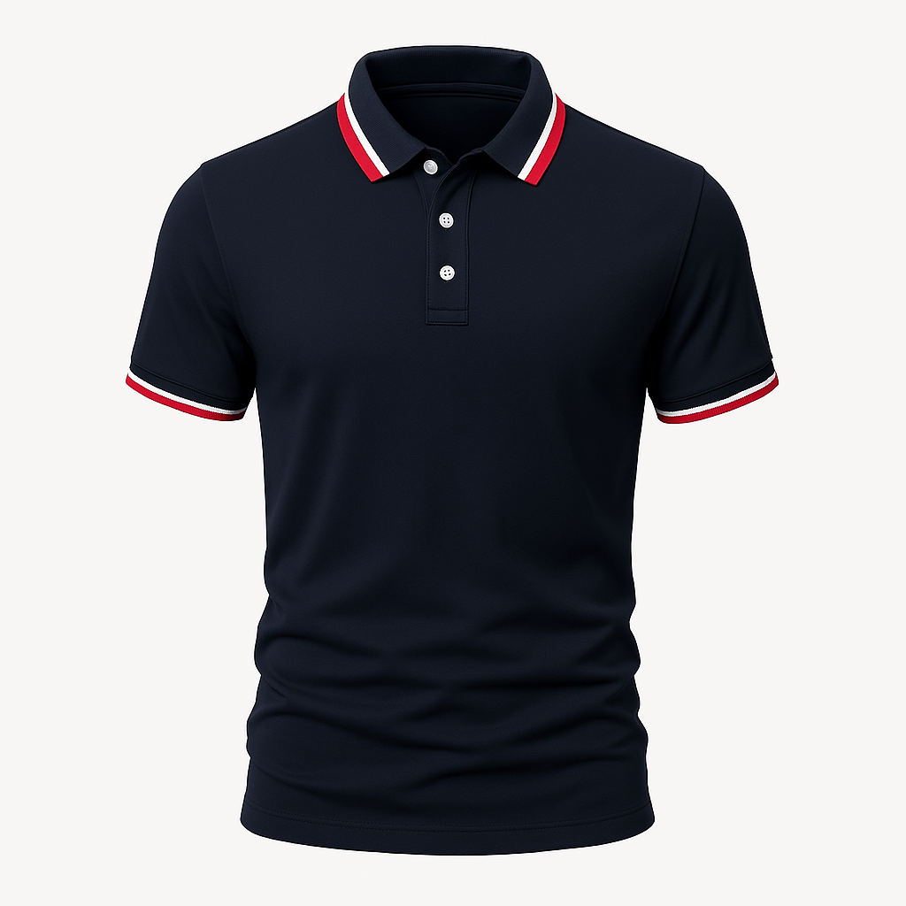 Domoir | Lightweight Cotton Polo Shirt