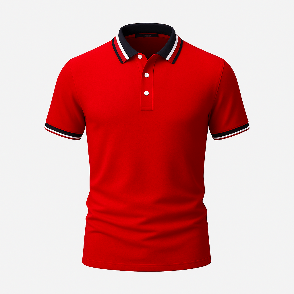 Domoir | Lightweight Cotton Polo Shirt