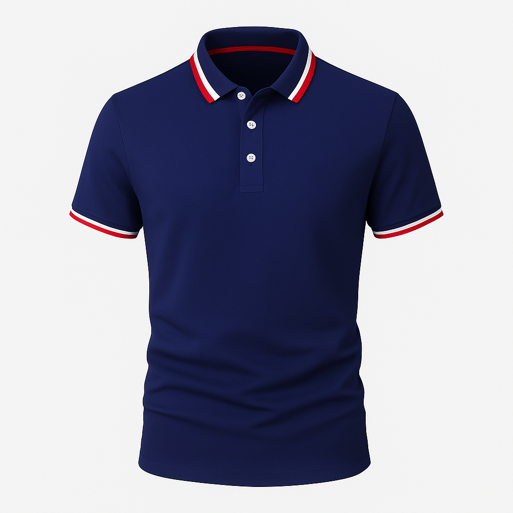 Domoir | Lightweight Cotton Polo Shirt