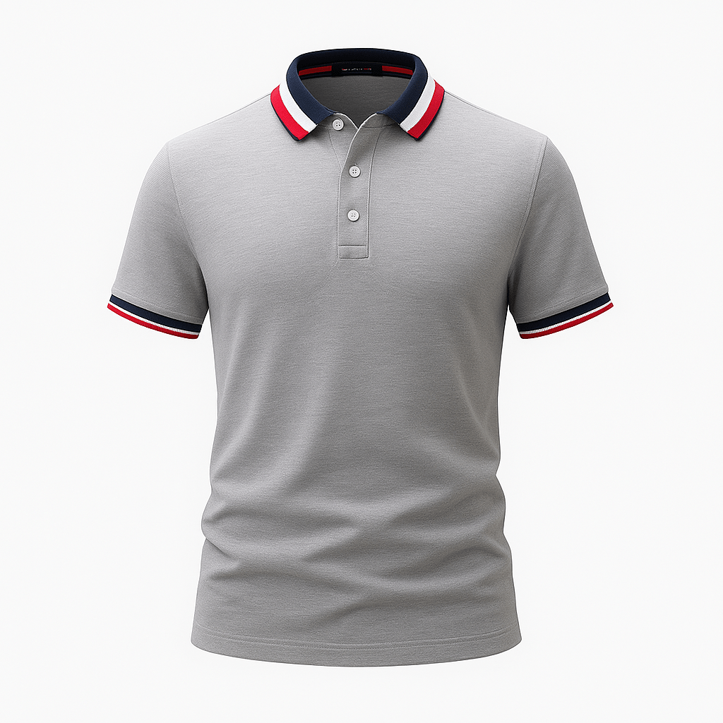 Domoir | Lightweight Cotton Polo Shirt