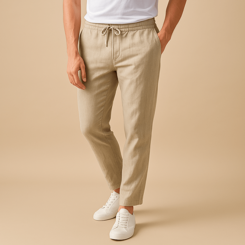 Domoir | Lightweight Linen Trousers
