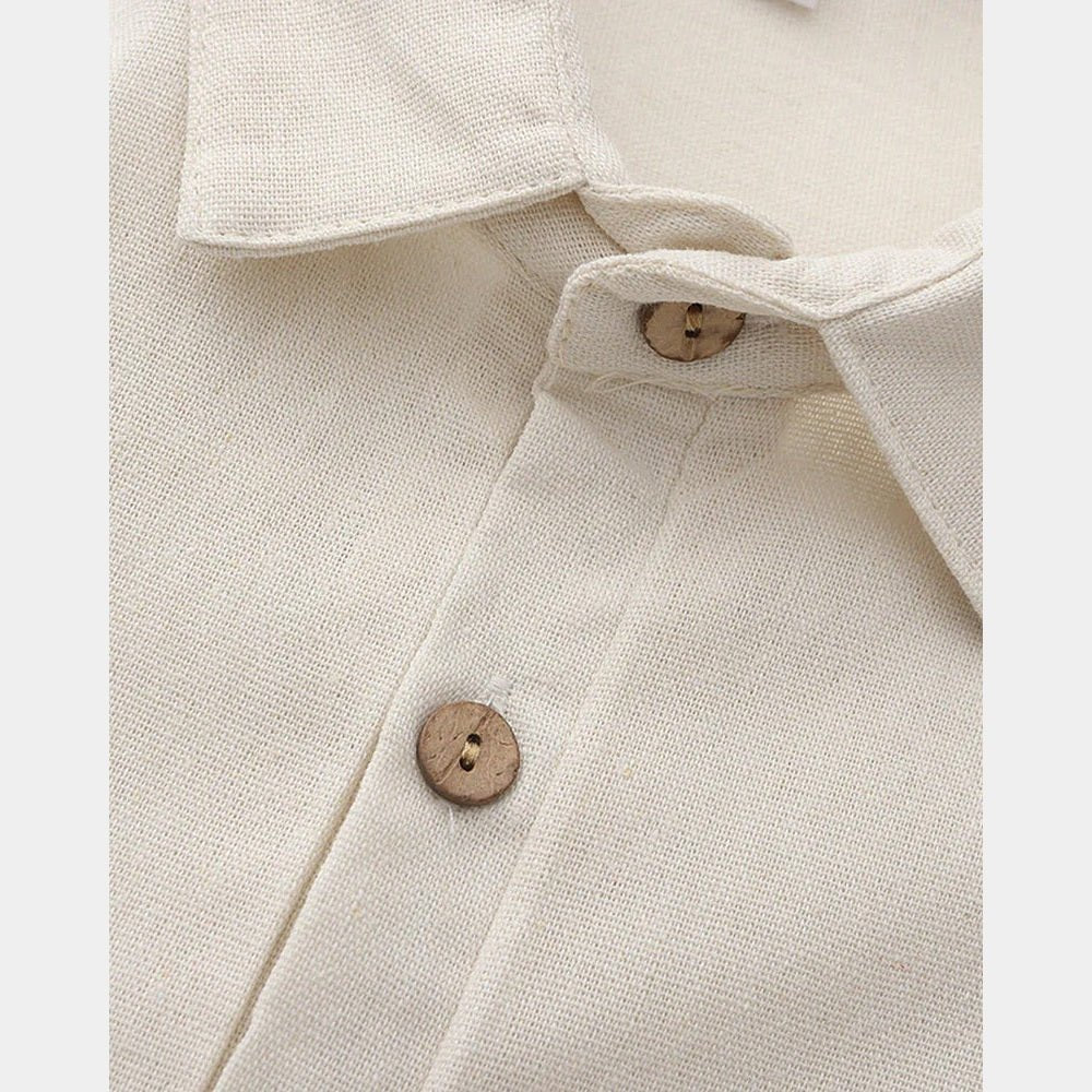 Domoir | Linen Polo Shirt