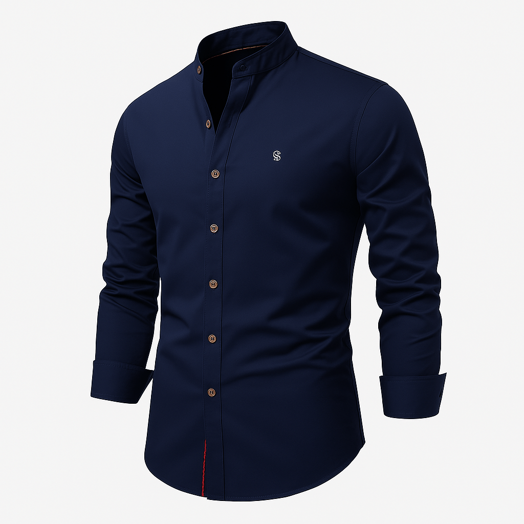 Domoir | Long Sleeve Polo Shirt