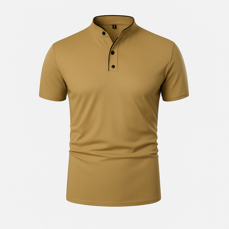 Domoir | Old Money Stretch Polo Shirt