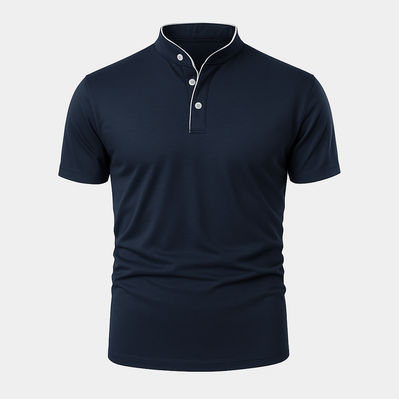 Domoir | Old Money Stretch Polo Shirt