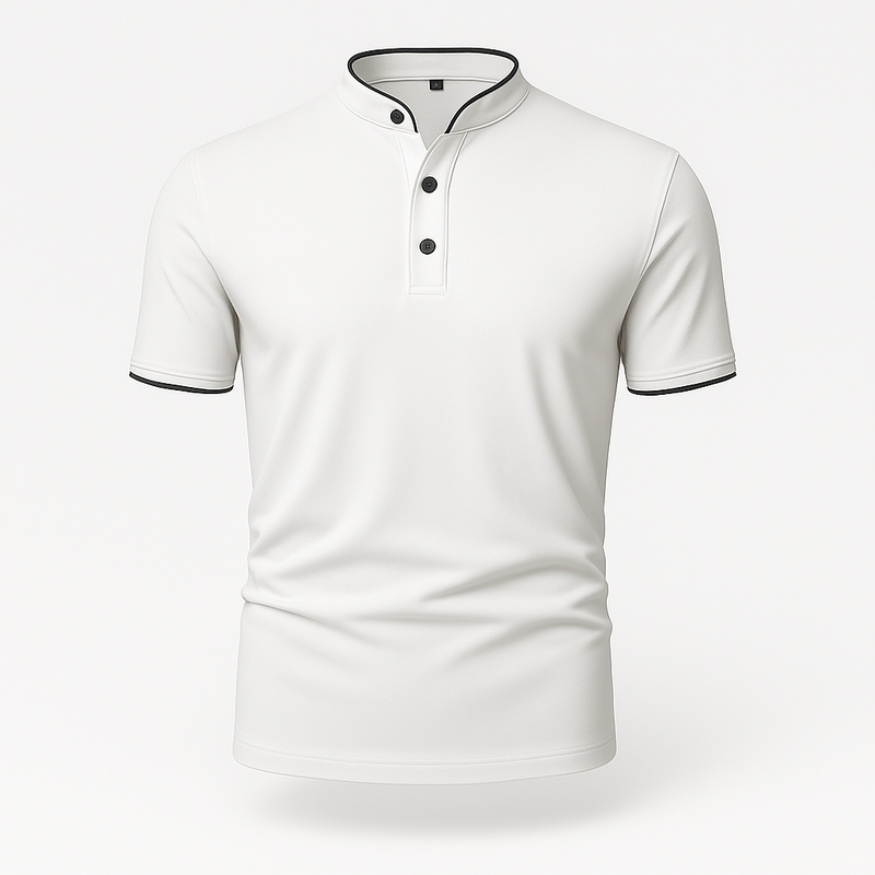 Domoir | Old Money Stretch Polo Shirt