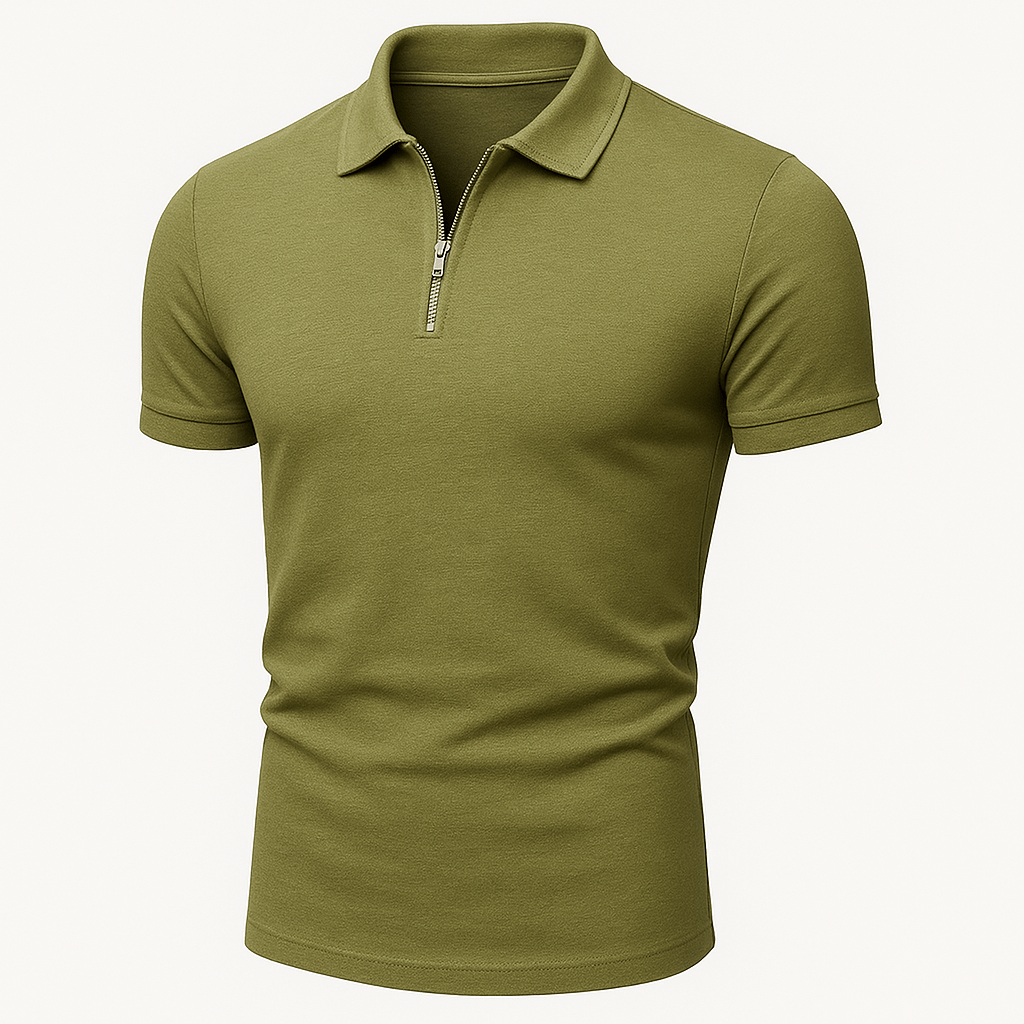 Domoir | Refined Sleeve Polo Shirt