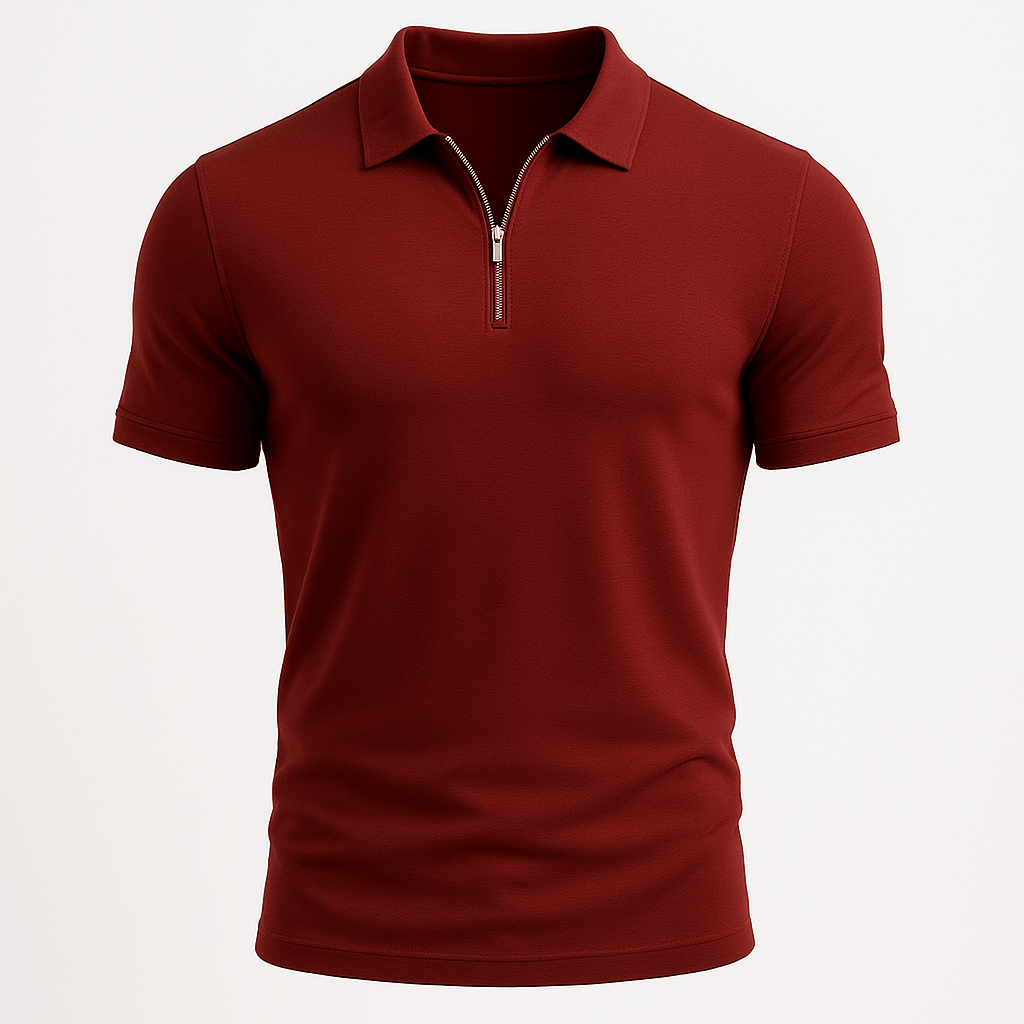 Domoir | Refined Sleeve Polo Shirt