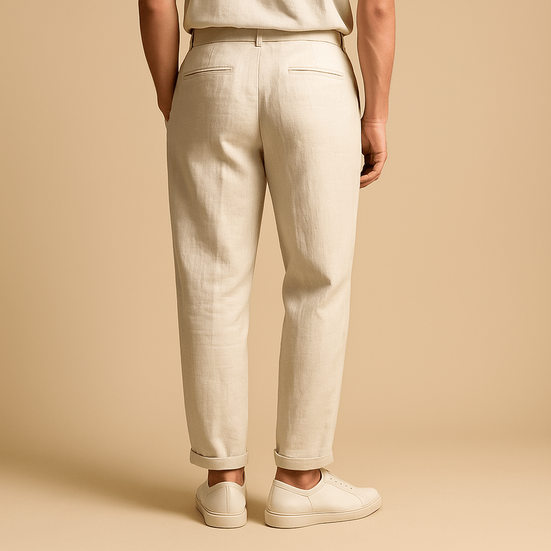 Domoir | Relaxed Linen Trousers