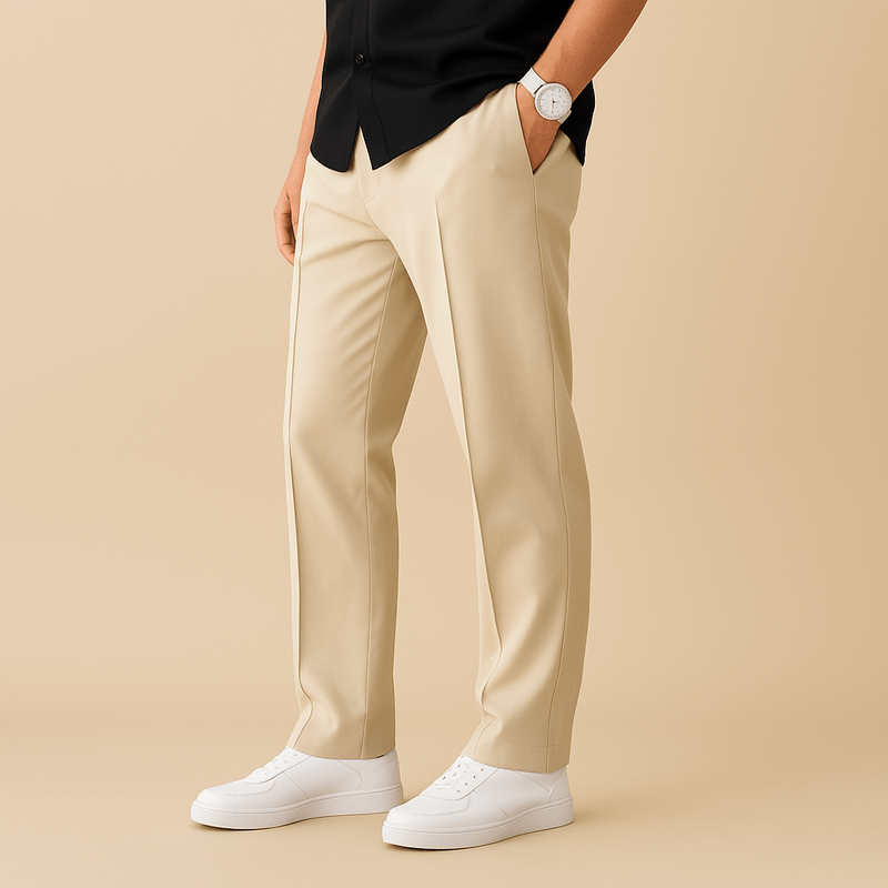 Domoir | Relaxed Wide-Leg Trousers