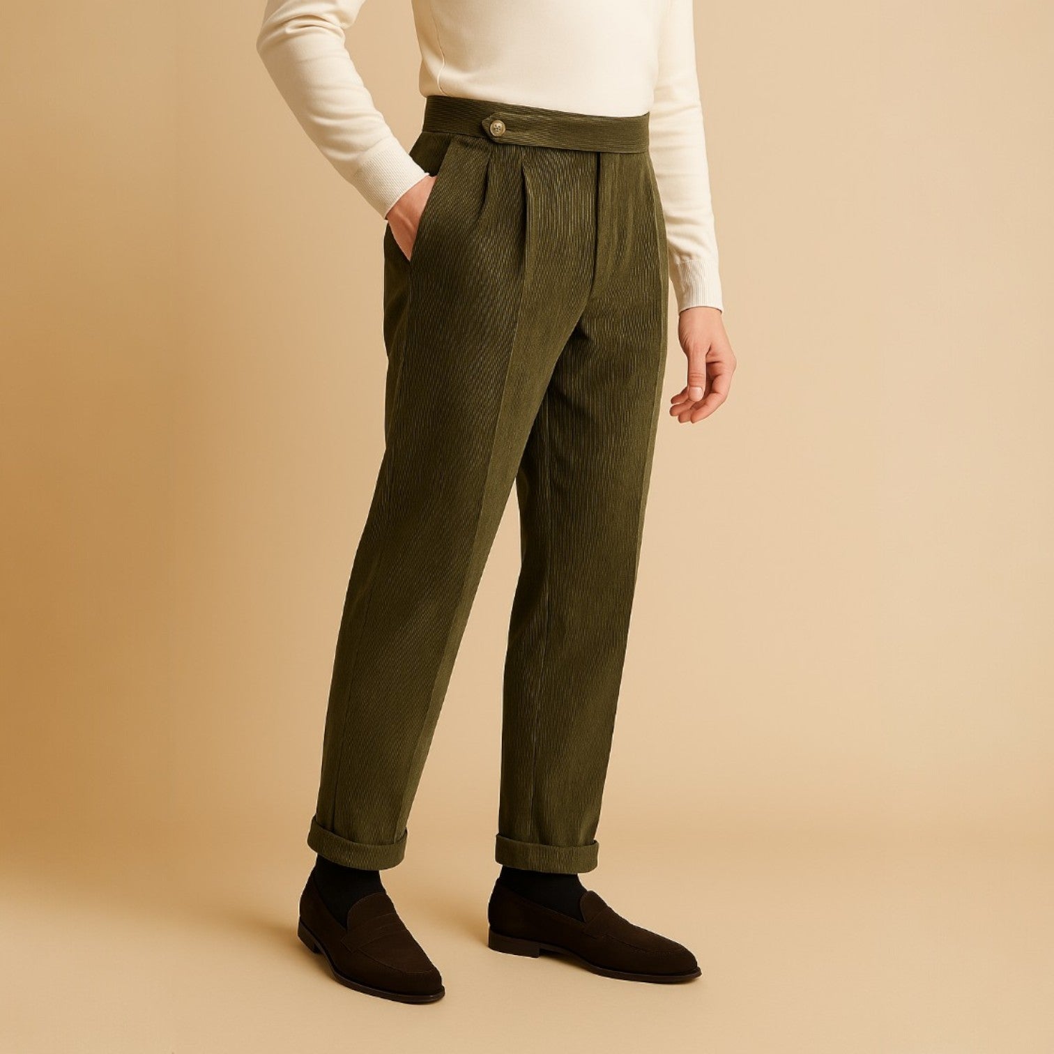 Domoir | Retro Cord Trousers