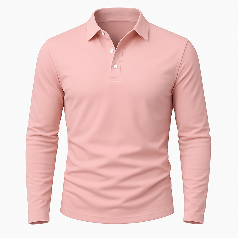 Domoir | Rocky Long Sleeve Polo Shirt