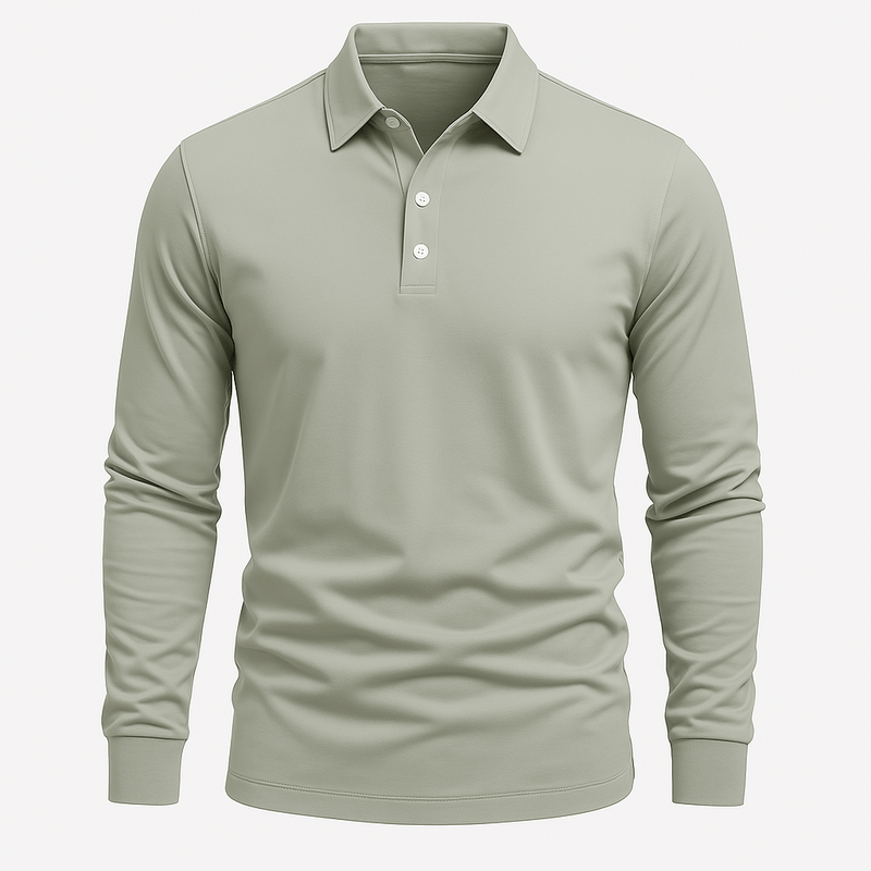 Domoir | Rocky Long Sleeve Polo Shirt