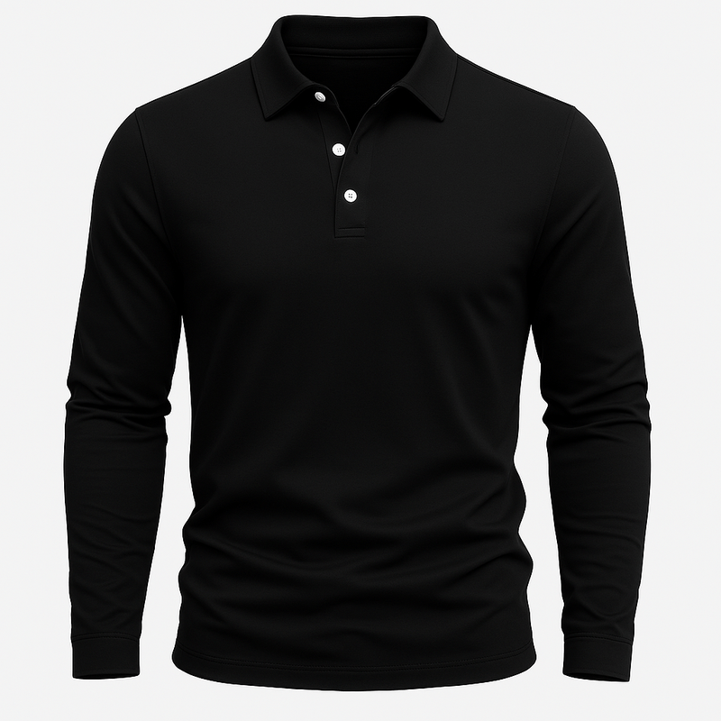 Domoir | Rocky Long Sleeve Polo Shirt