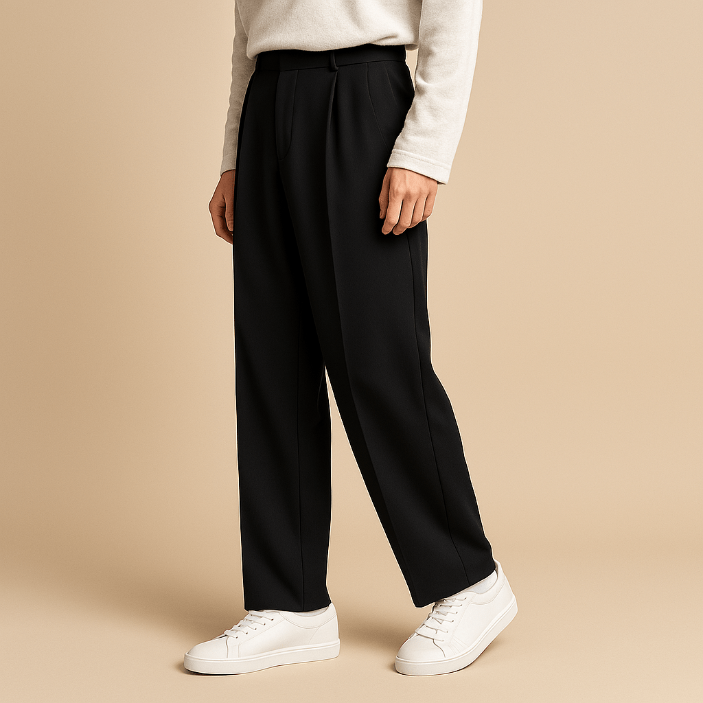 Domoir | Soft Pleated Trousers