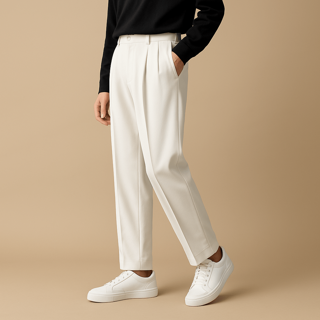 Domoir | Soft Pleated Trousers