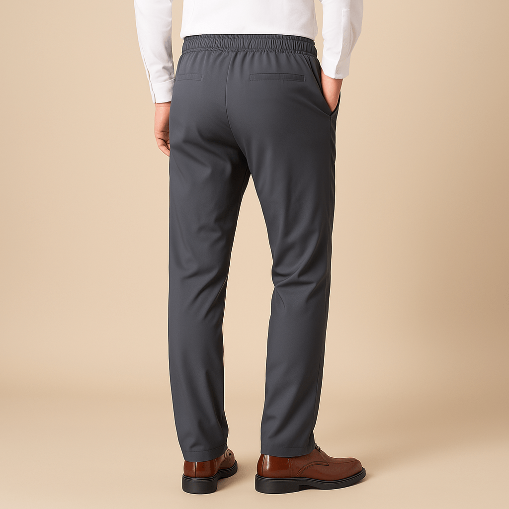Domoir | Stretch Slim Fit Trousers