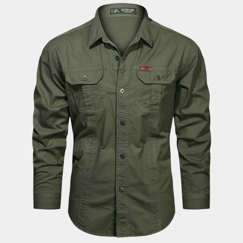 Domoir | Structured Cargo Overshirt