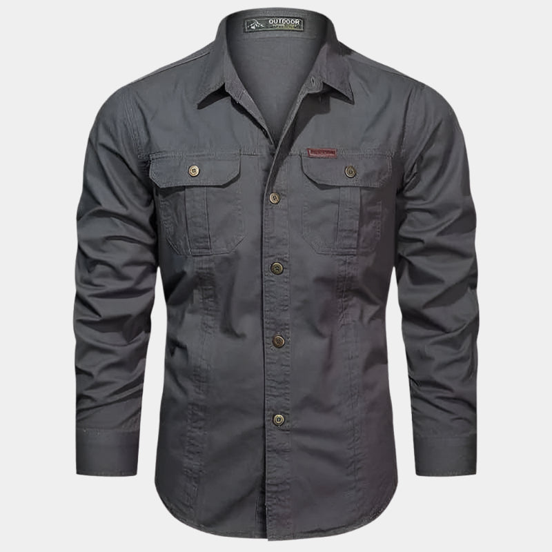 Domoir | Structured Cargo Overshirt