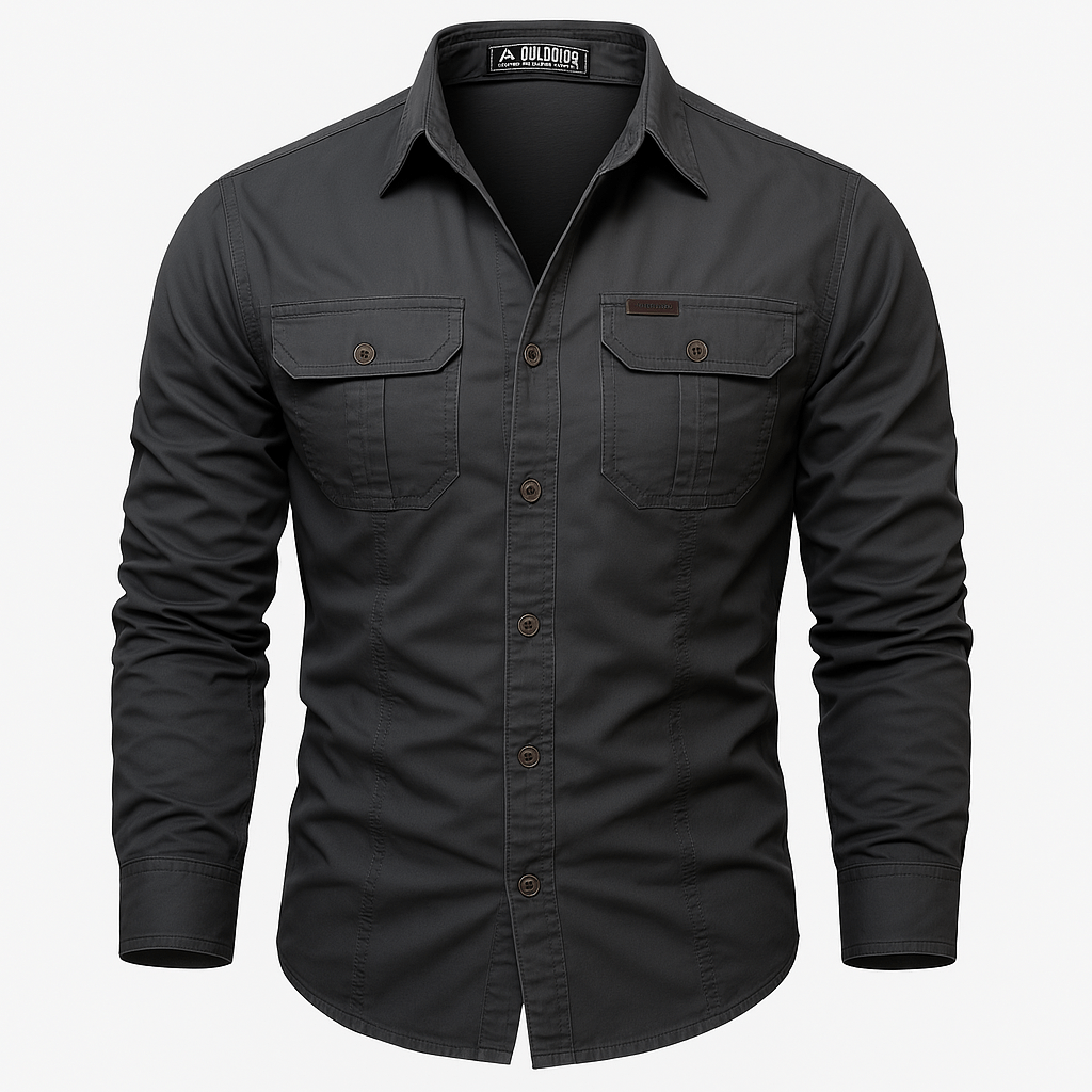 Domoir | Structured Cargo Overshirt