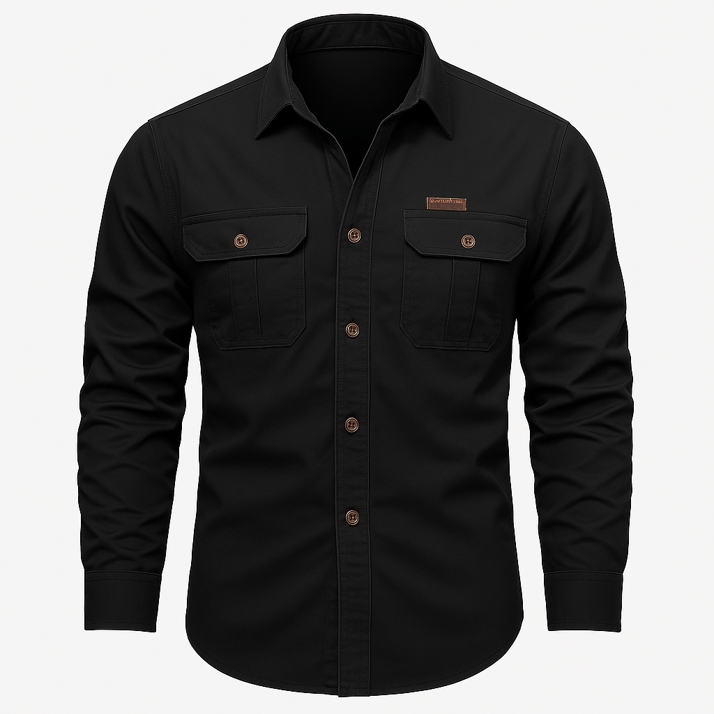 Domoir | Structured Cargo Overshirt