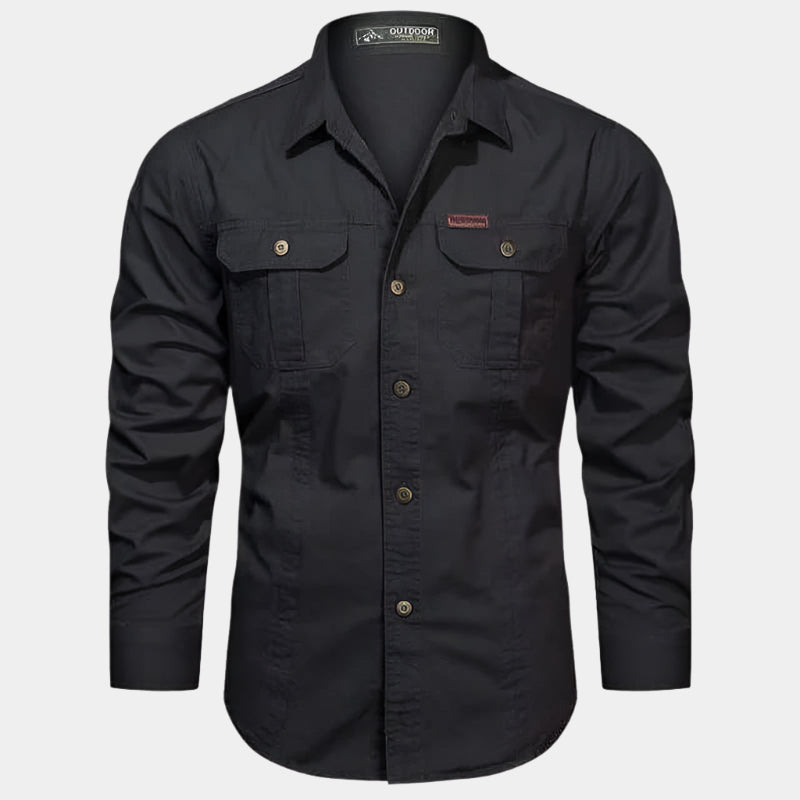 Domoir | Structured Cargo Overshirt