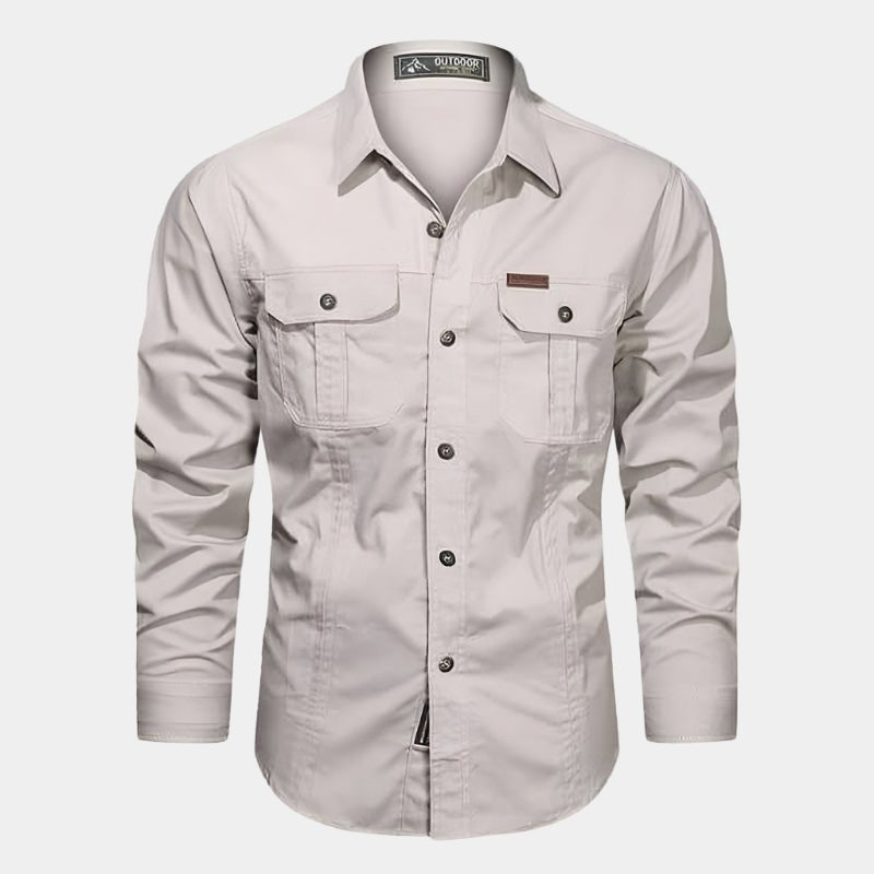 Domoir | Structured Cargo Overshirt