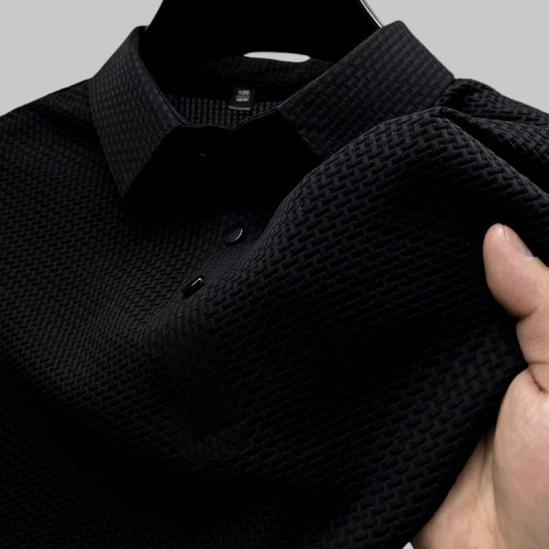 Domoir | Wrinkle-Resistant Polo Shirt