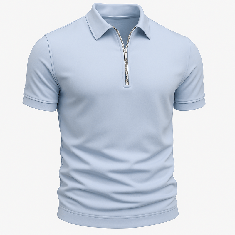 Domoir | Zip Polo Shirt