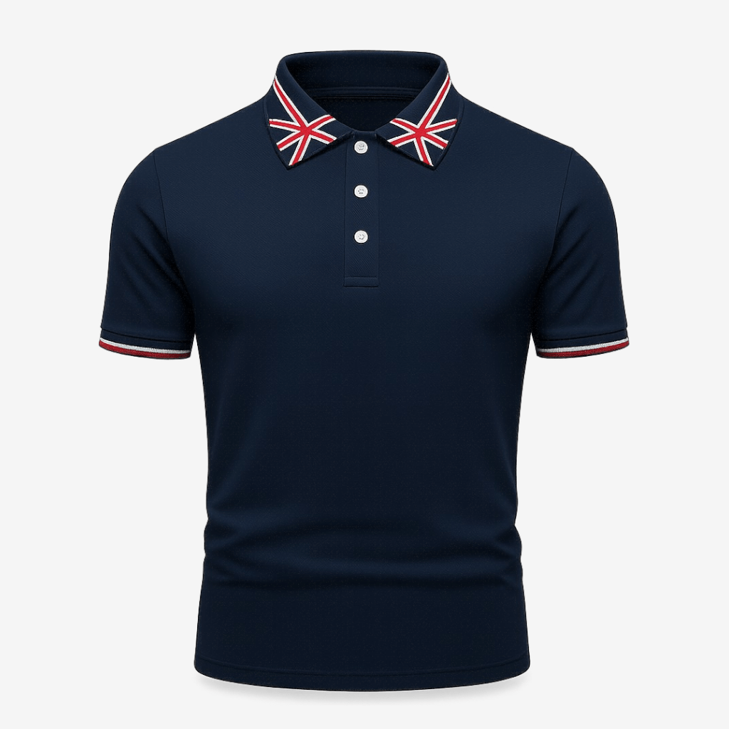 Domoir | British Embroidered Polo Shirt