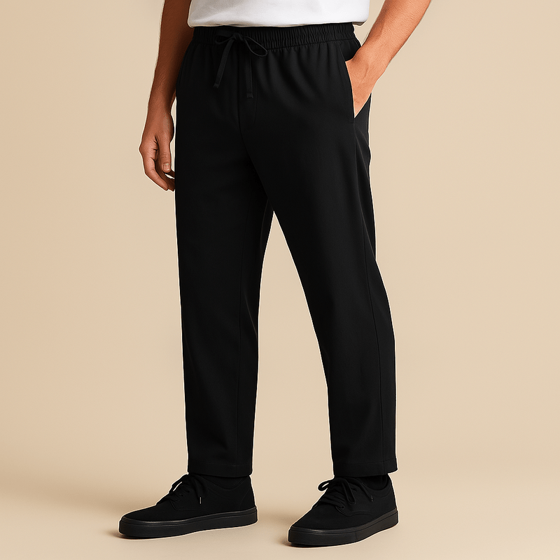 Domoir | Coastal Relaxed Cotton Trousers