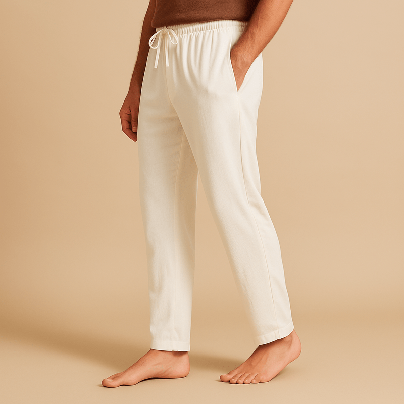 Domoir | Coastal Relaxed Cotton Trousers