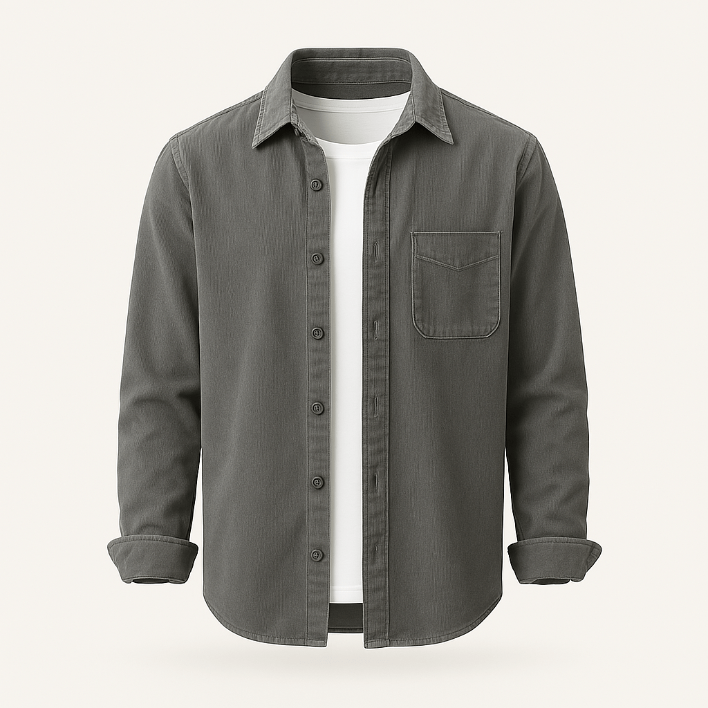 Domoir | Corduroy Button Shirt