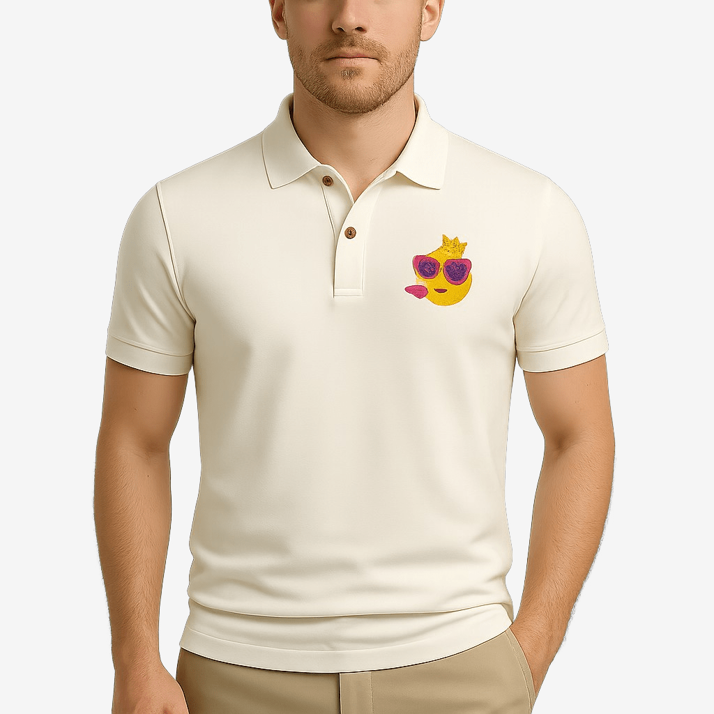 Domoir | Embroidered Polo Shirt