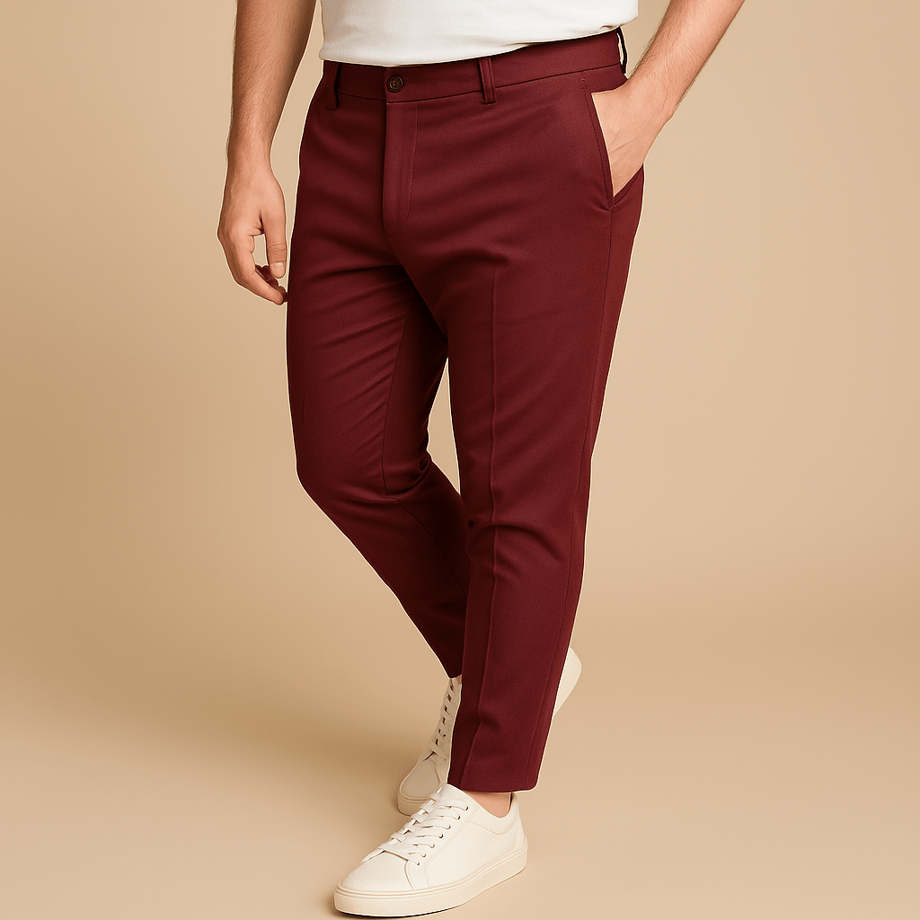 Domoir | Leon Comfort Fit Chino Trousers