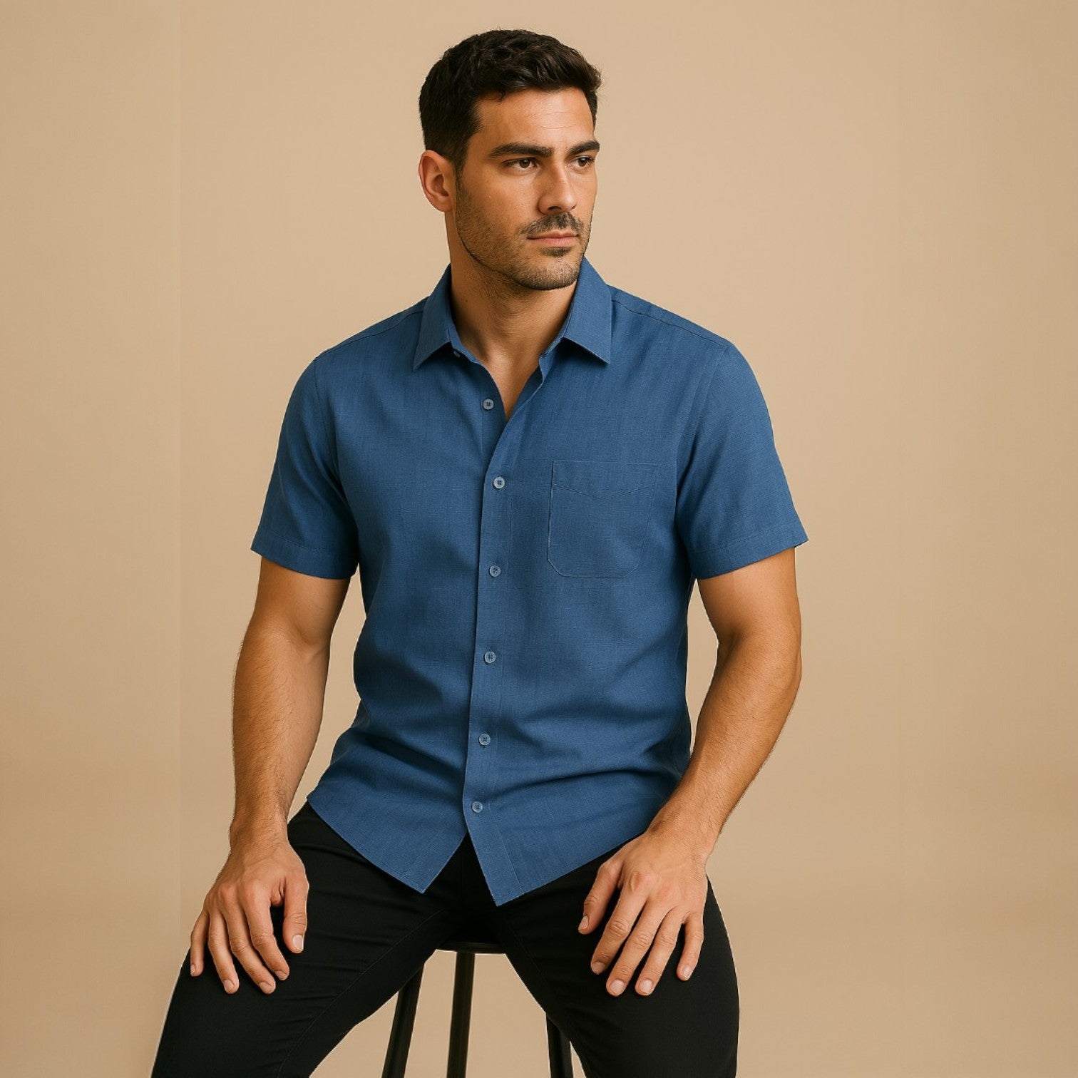Domoir | Lightweight Linen Shirt