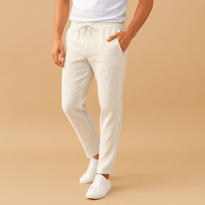 Domoir | Lightweight Linen Trousers