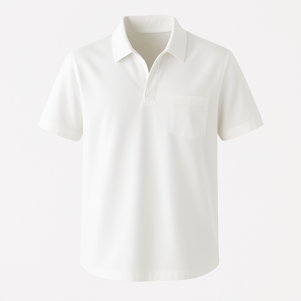 Domoir | Linen Polo Shirt