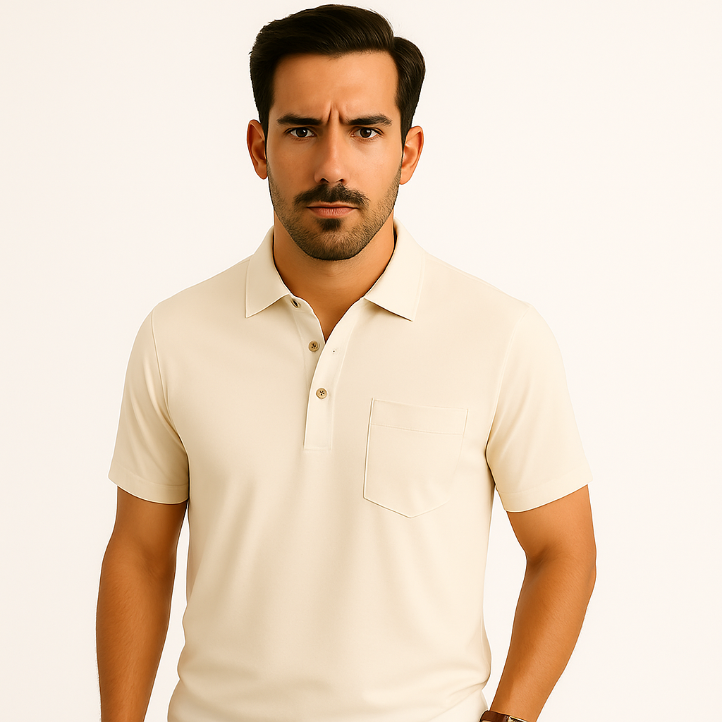 Domoir | Linen Polo Shirt