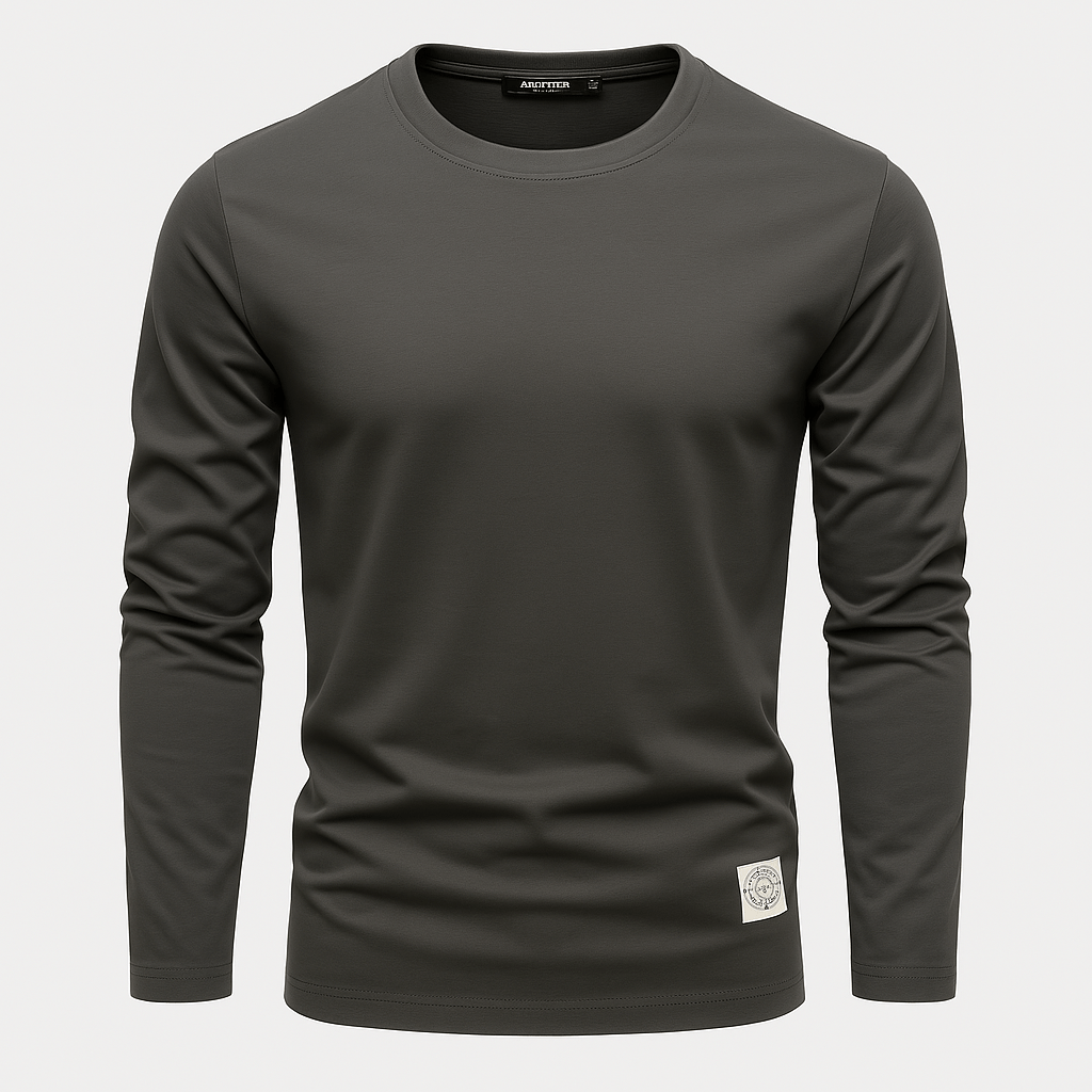Domoir | Long Sleeve Cotton Tee