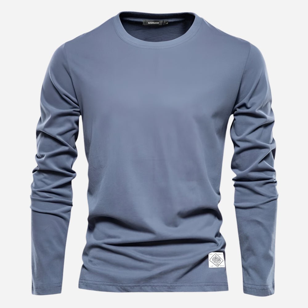 Domoir | Long Sleeve Cotton Tee