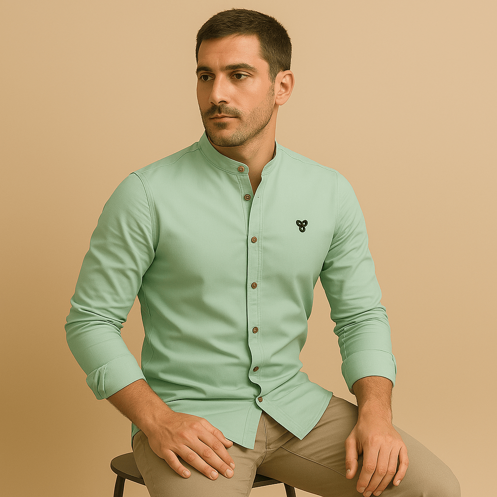 Domoir | Long Sleeve Polo Shirt