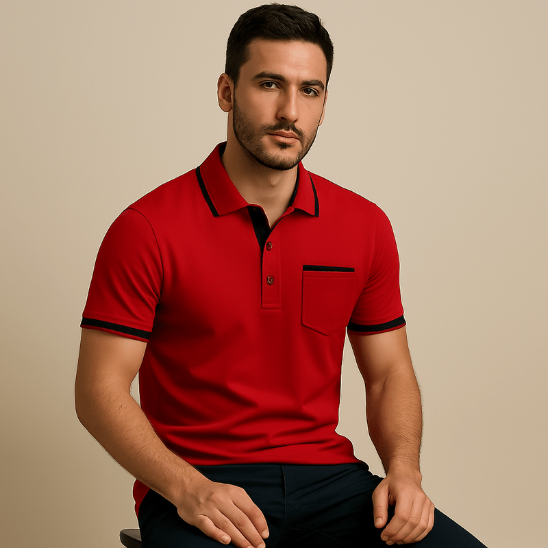 Domoir | Modern Comfort Polo Shirt