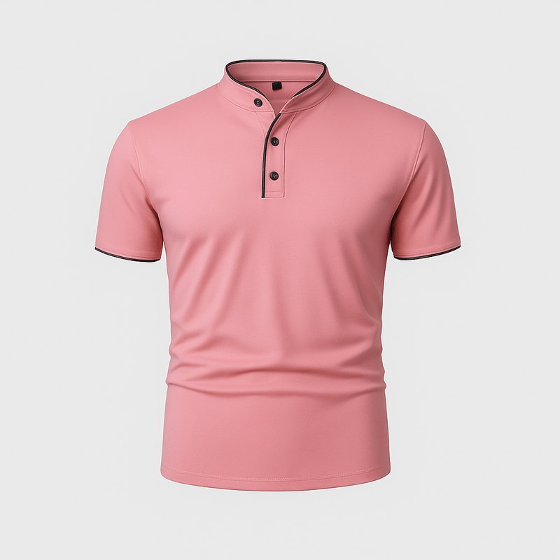Domoir | Old Money Stretch Polo Shirt