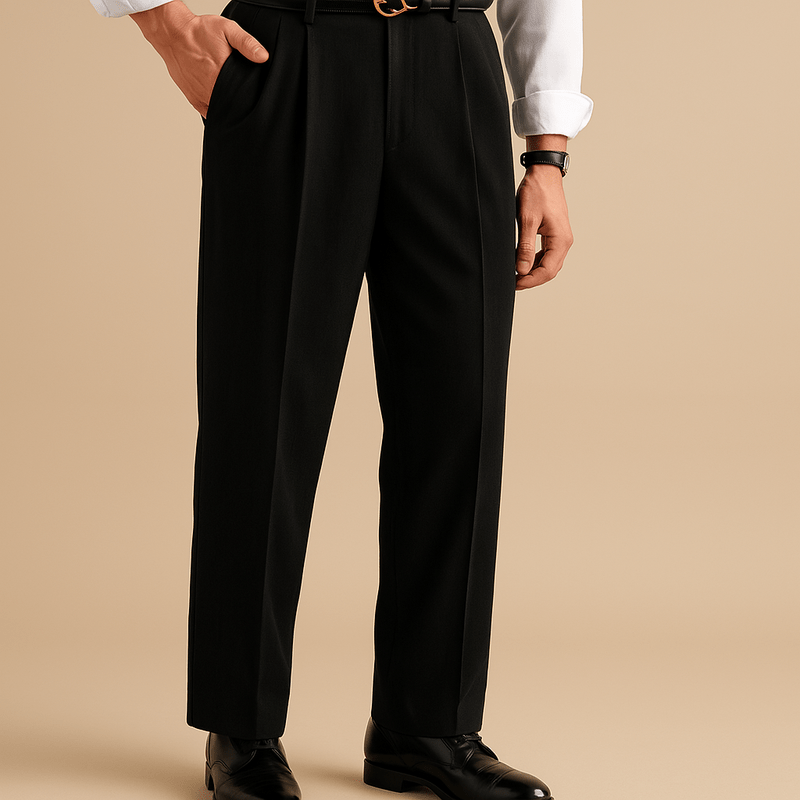 Domoir | Pleated Corduroy Trousers