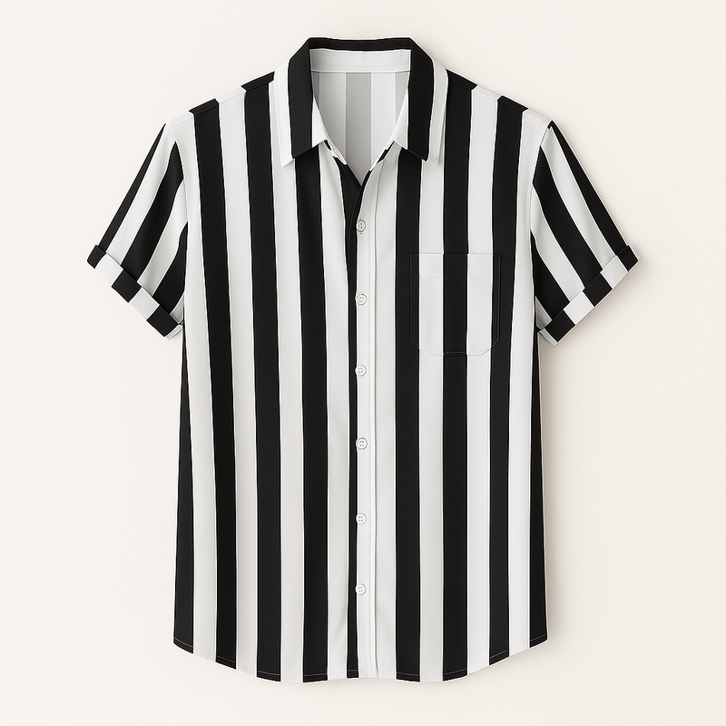 Domoir | Refined Striped Shirt